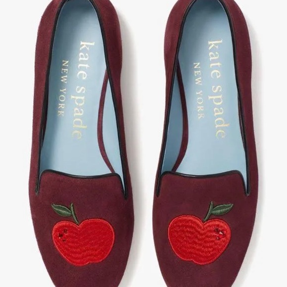 NWT* Kate Spade Apple Loafers - Picture 3 of 7